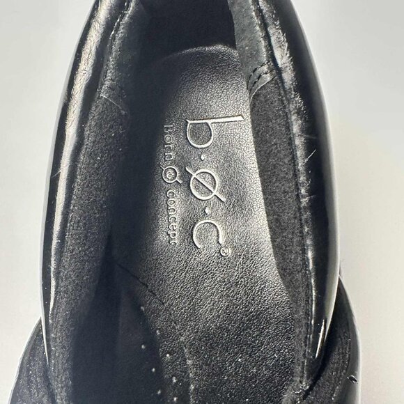 B.O.C Peggy Patent Leather Clogs – Black Slip-On Comfort Shoes – Size 8 - Picture 8 of 10